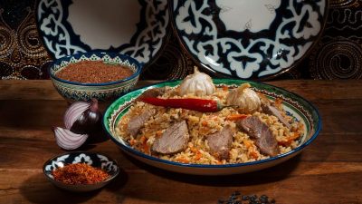 Узбекский плов из баранины по-классически