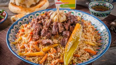 Плов из свинины с любимыми специями