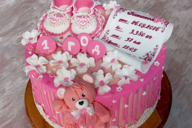 Мастер-класс и рецепт торта на день рождения ребенка