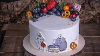 Фруктовый торт на три года