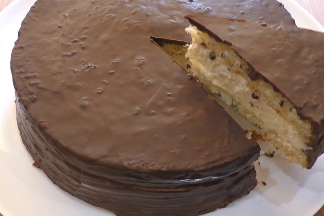 Наполеон с заварным кремом - рецепт торта, как готовить | Новости РБК Украина