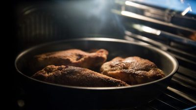 Запеченный кордон блю из куриного филе