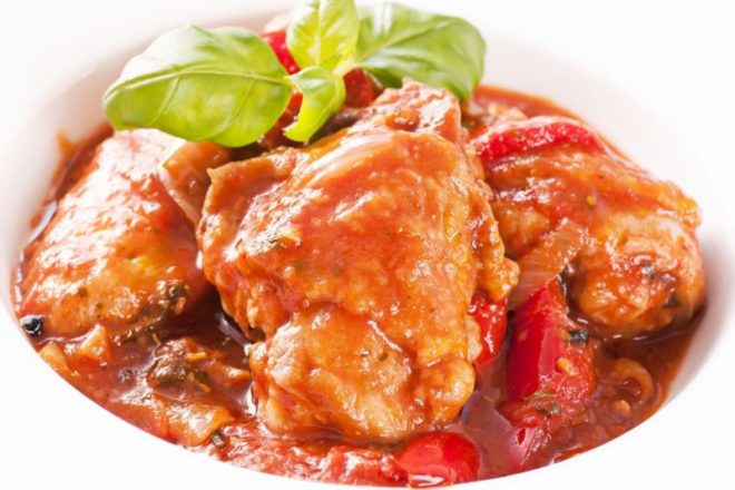 Чахохбили с курицей и болгарским перцем — пошаговый рецепт | GOTOVIM