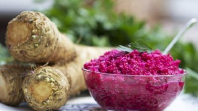 Хреновина из свеклы с уксусом