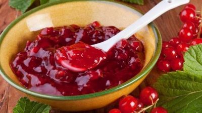 Варенье из красной смородины с тыквой