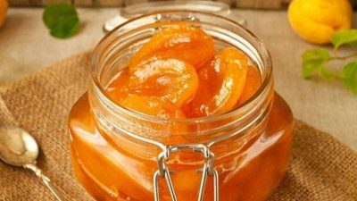 Абрикосовое варенье из долек с лимонной кислотой