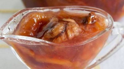 Абрикосово-ореховое варенье без косточек