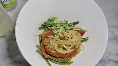 Лапша вок с овощами