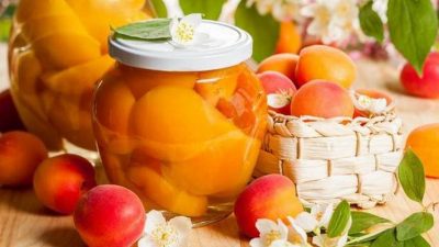 Целые абрикосы на зиму в сиропе