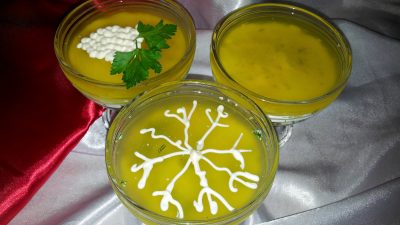 Салат «Заливной» из шампиньонов