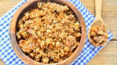 Гранола с орехами по-домашнему