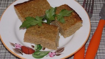 Запеканка из говяжьей печени с цветной капустой в мультиварке