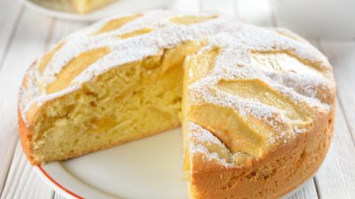 Бисквитная основа для шарлотки