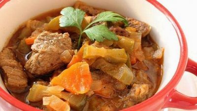 Азу из свинины и картошки