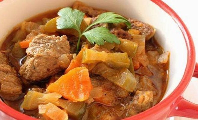 Азу из свинины – 7 рецептов азу по-татарски с солеными огурцами с пошаговыми фото