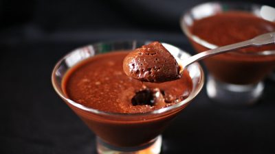 Кофейно-шоколадный мусс в духовке