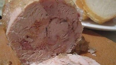 Куриная ветчина с итальянскими травами в банке