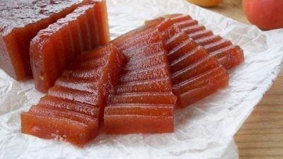 Мармелад из яблок с крахмалом и желатином
