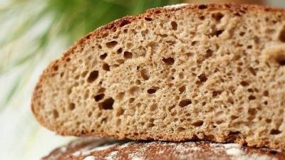 Ржаной хлеб на закваске с йогуртом