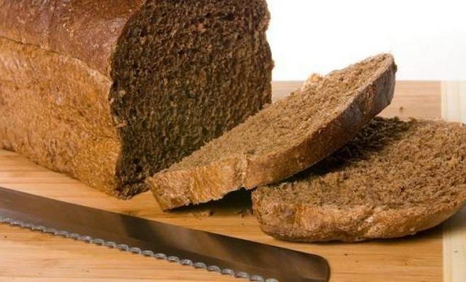 Черный хлеб с солодом и тмином в хлебопечке