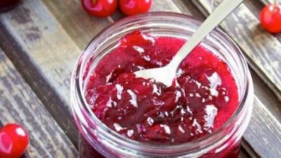 Варенье из вишни с цедрой апельсина в мультиварке