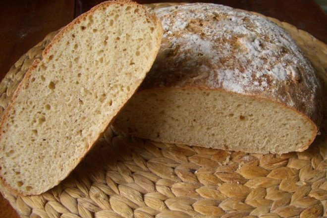 Ржаной домашний хлеб без дрожжей на закваске