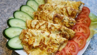 Бризоль с творожным сыром