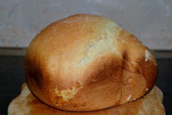 Хлеб чиабатта на дрожжах в хлебопечке