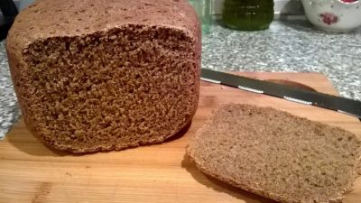 Бородинский хлеб с медом в хлебопечке