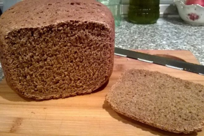 Бородинский хлеб с медом в хлебопечке