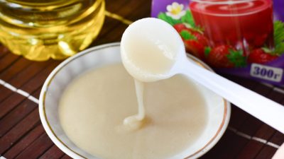 Глазурь для кулича с крахмалом и ванилином