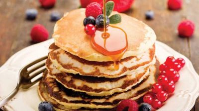 Американские блинчики-панкейки к завтраку