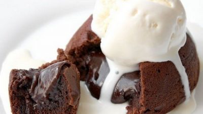 Американский кекс с жидкой начинкой