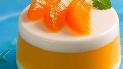 Апельсиновый легкий десерт