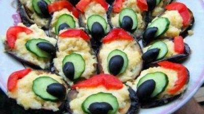 Аппетитная закуска «Павлиний хвост»