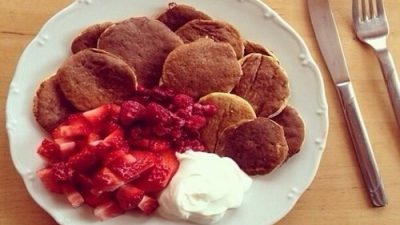 Аппетитные банановые панкейки