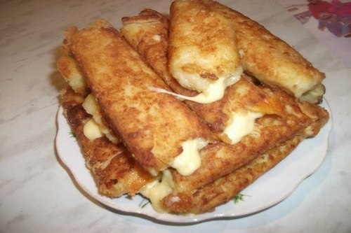 Аппетитные палочки из картофеля с сыром