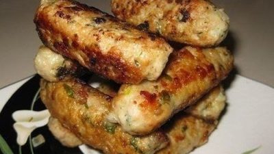 Аппетитные палочки из куриного фарша