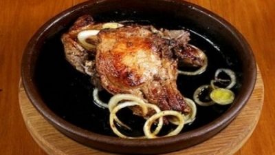 Аппетитный шашлык из сома