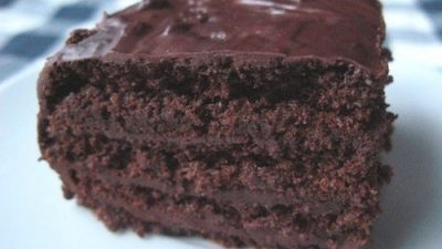 Аппетитный шоколадный торт без муки