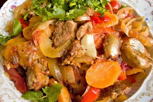 Хашлама с говядиной и картошкой – пошаговый рецепт приготовления с фото