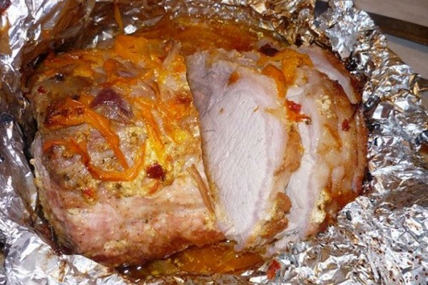 Маринованная свинина, запеченная в духовке — пошаговый рецепт с фото