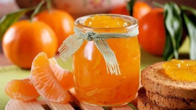 Ароматное мандариновое варенье с имбирем