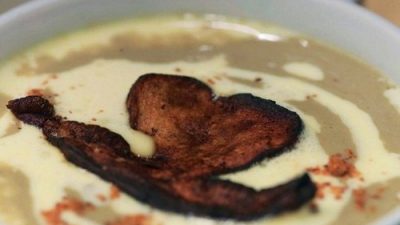 Ароматный суп «Грибной капучино»