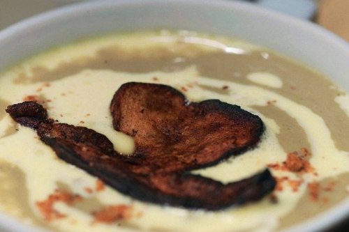 Ароматный суп «Грибной капучино»