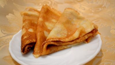 Бабушкины тонкие блинчики на молоке