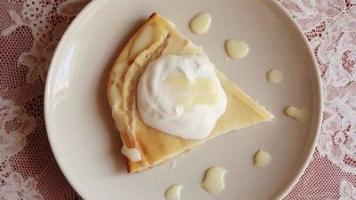 Банановая запеканка с йогуртом без сахара