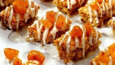 Бананово-овсяное печенье с медом
