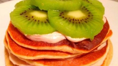 Банановые панкейки из геркулеса