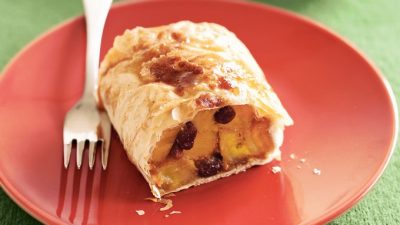 Банановый штрудель в духовке